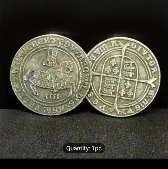 1551 Victorian Dynasty Crown Hobo Coin. Collection choice..NWT ..we bundle.. - Picture 5 of 5